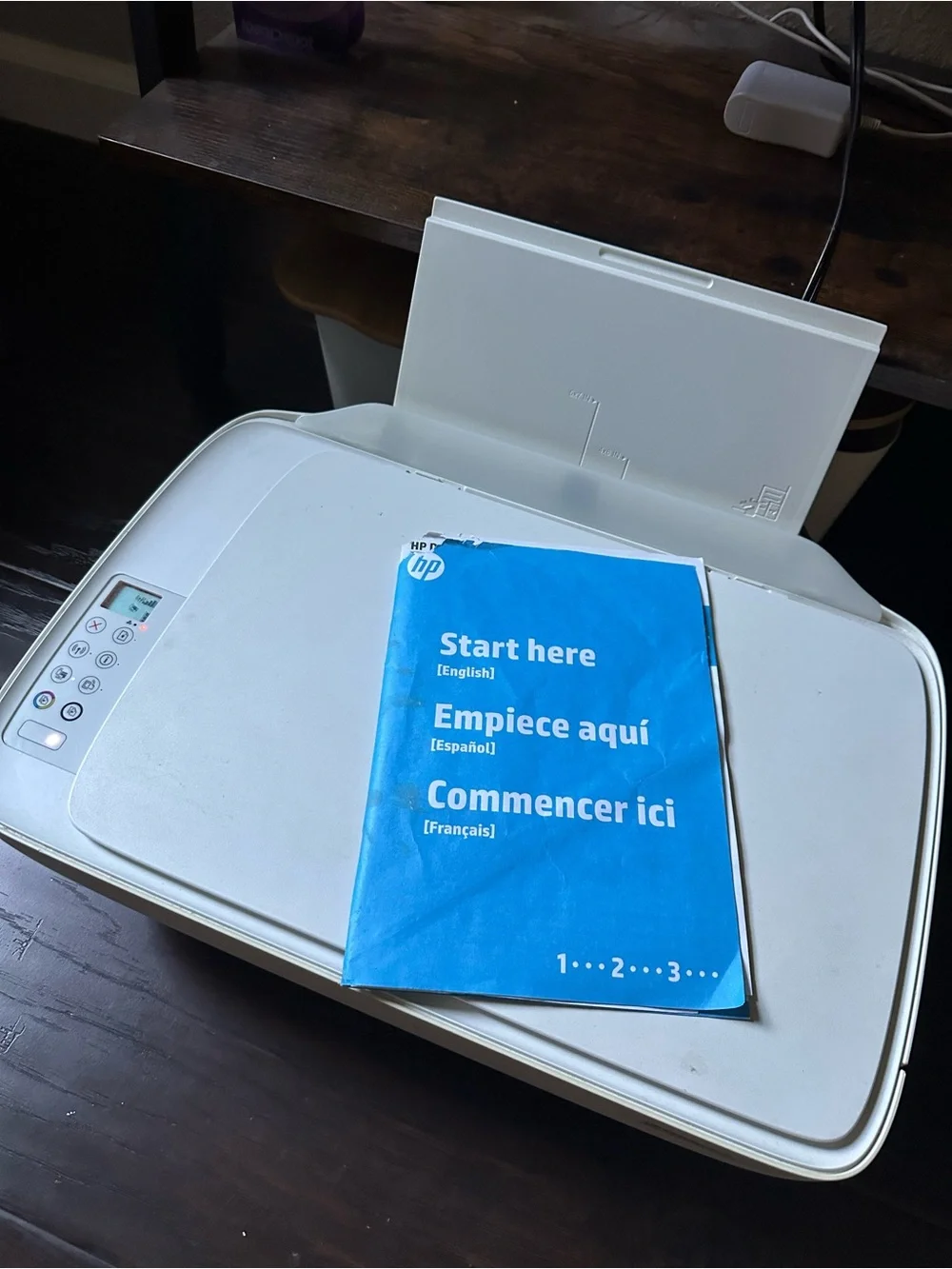HP White Compact All-In-One Wireless Inkjet Printer